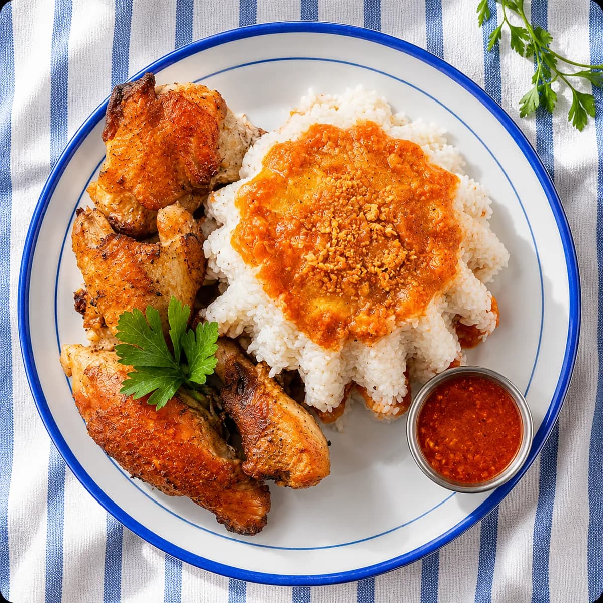 Chicken fatteh
