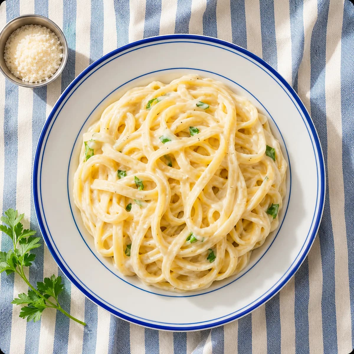 Creamy White Sauce Pasta