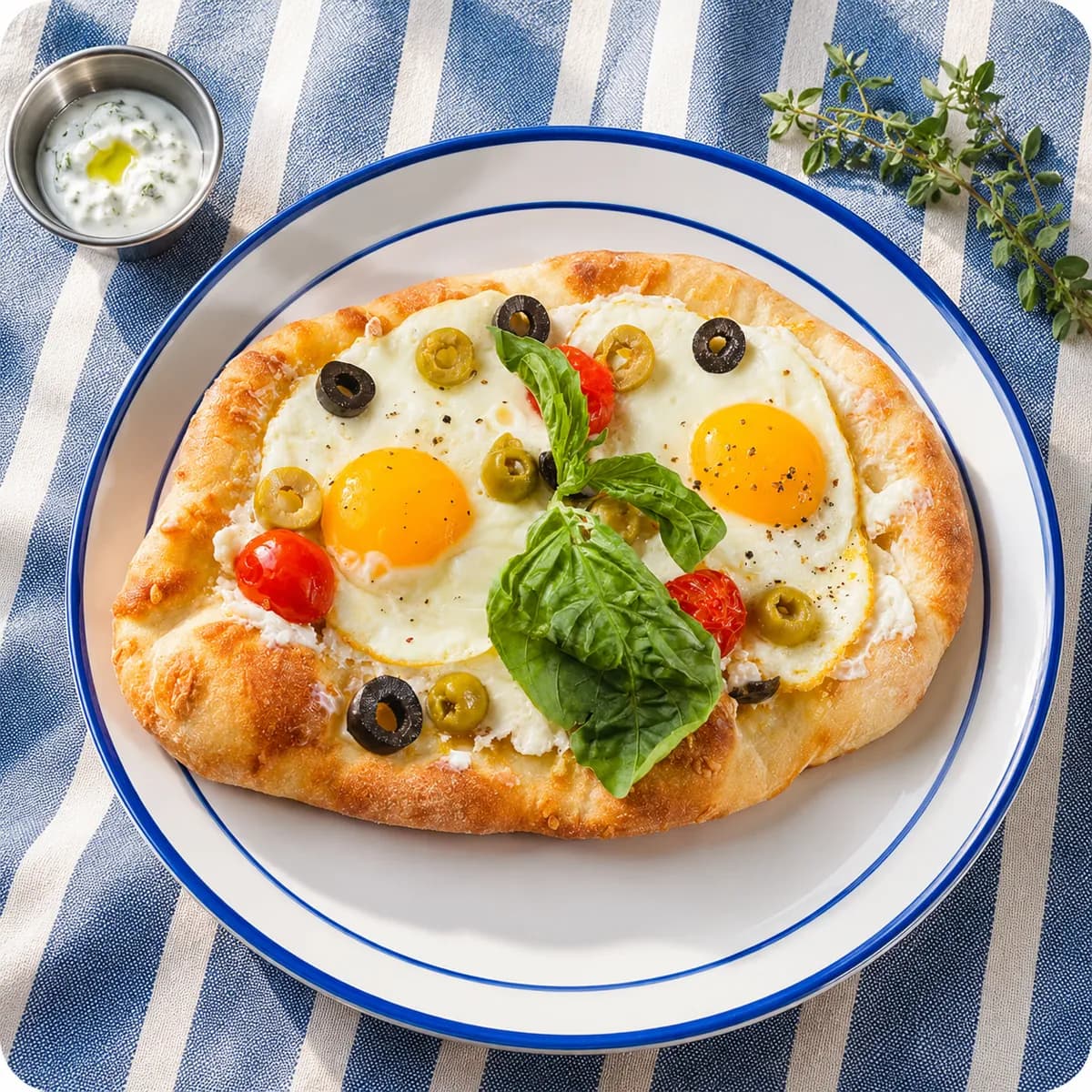 Egg & Cheese Flatbread