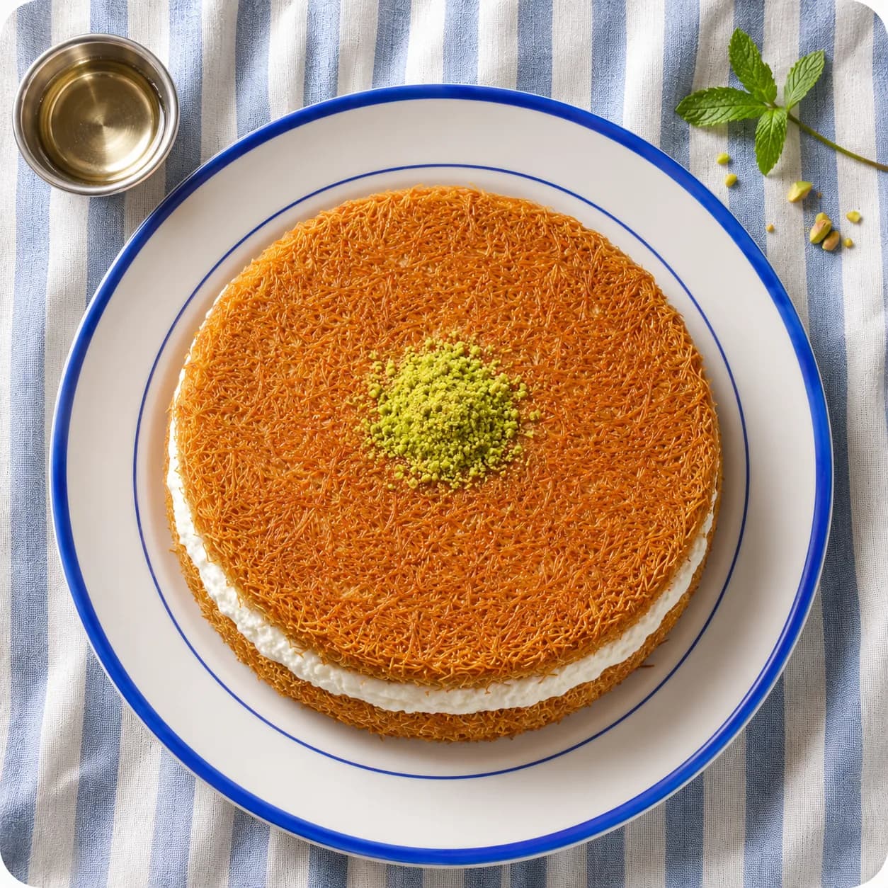 Kunafa with Cream