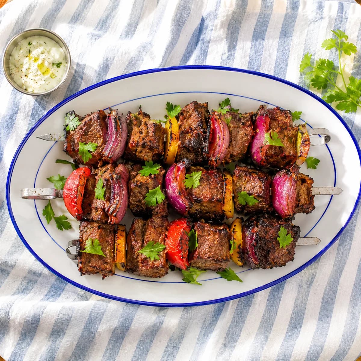 Grilled Liver Kebabs
