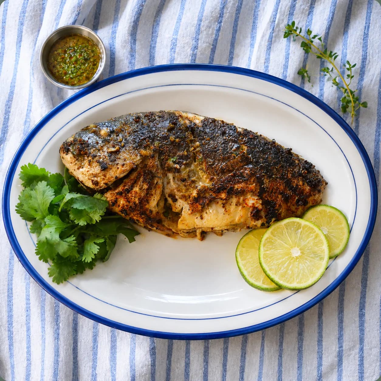Grilled Sea Bass