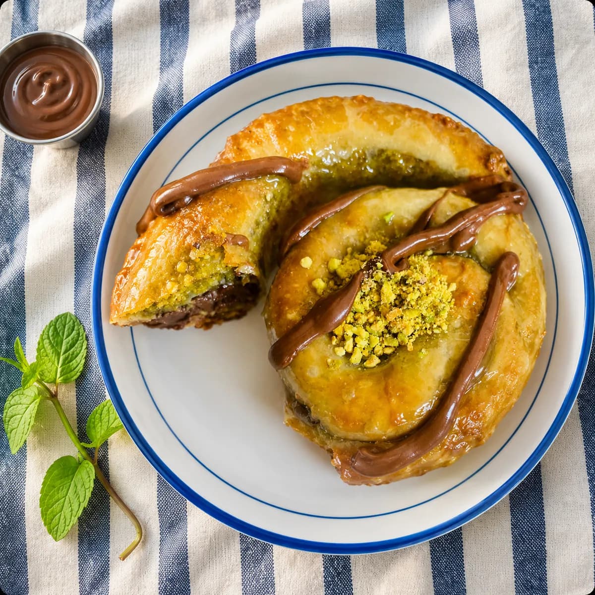 Katmer turkish dessert