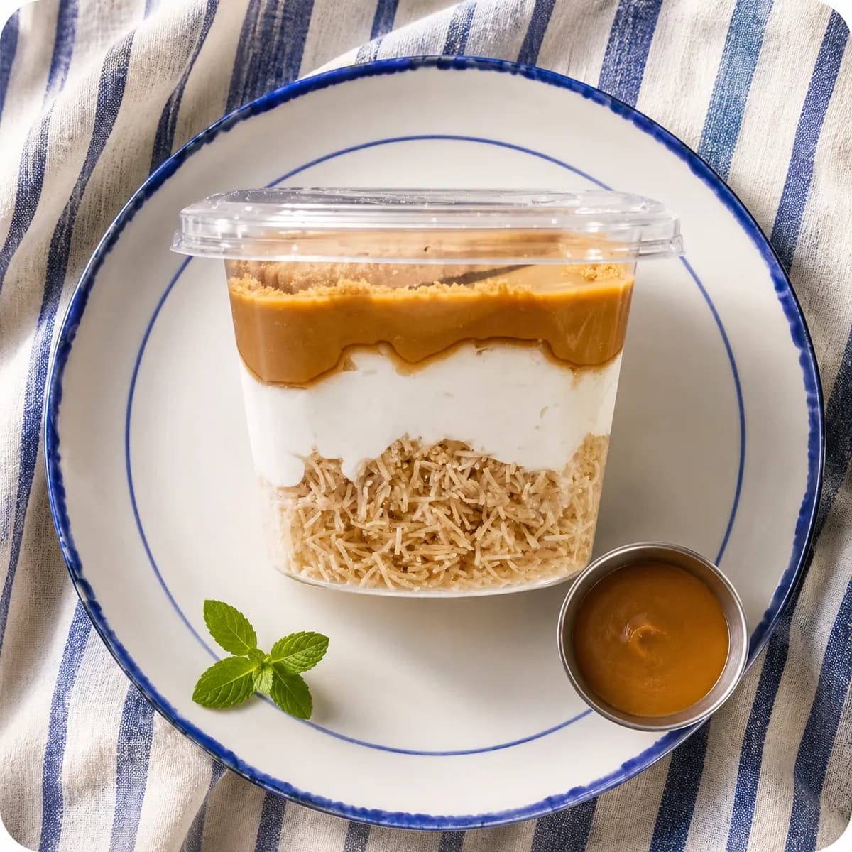 Lotus kunafa cup