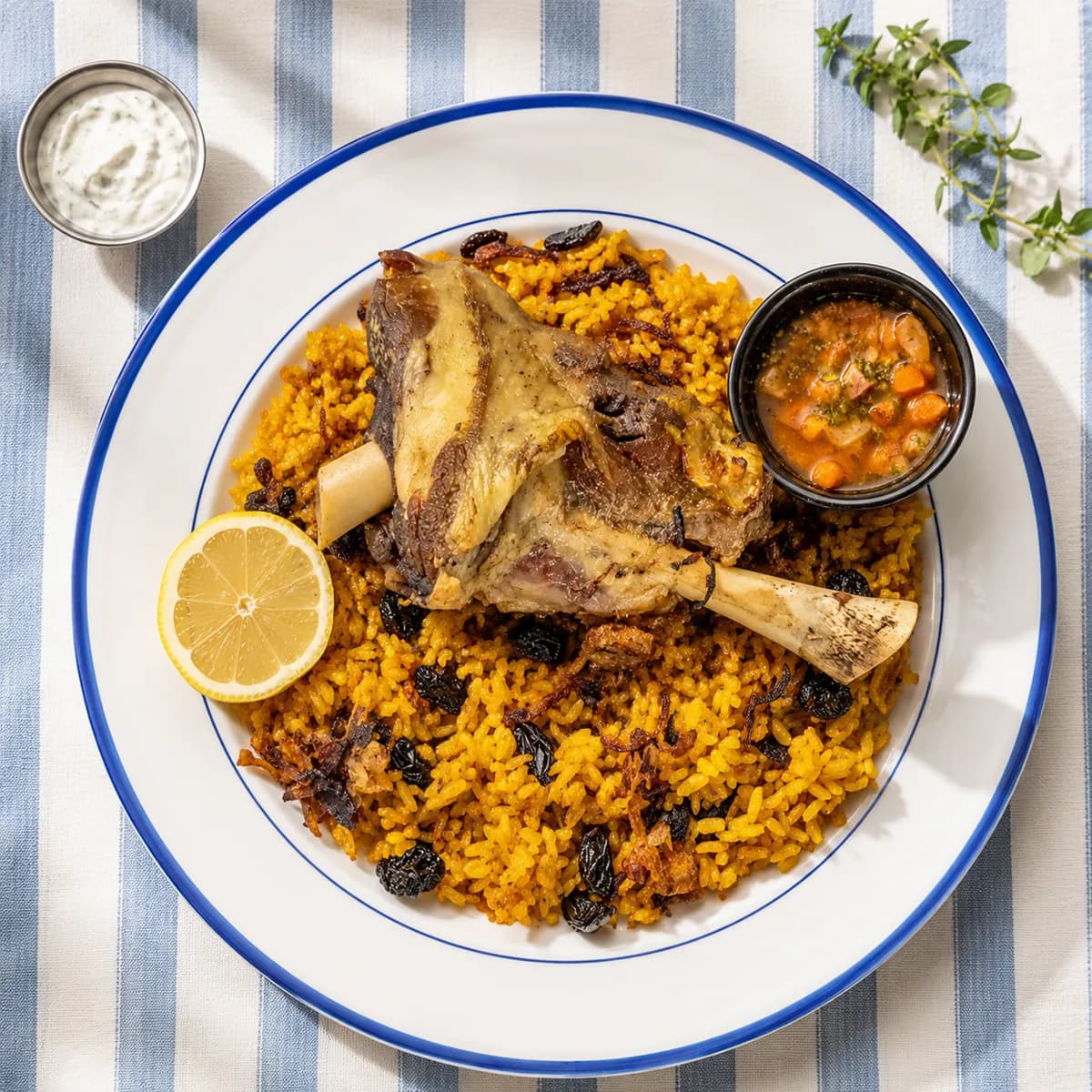 Mandi lamb shank