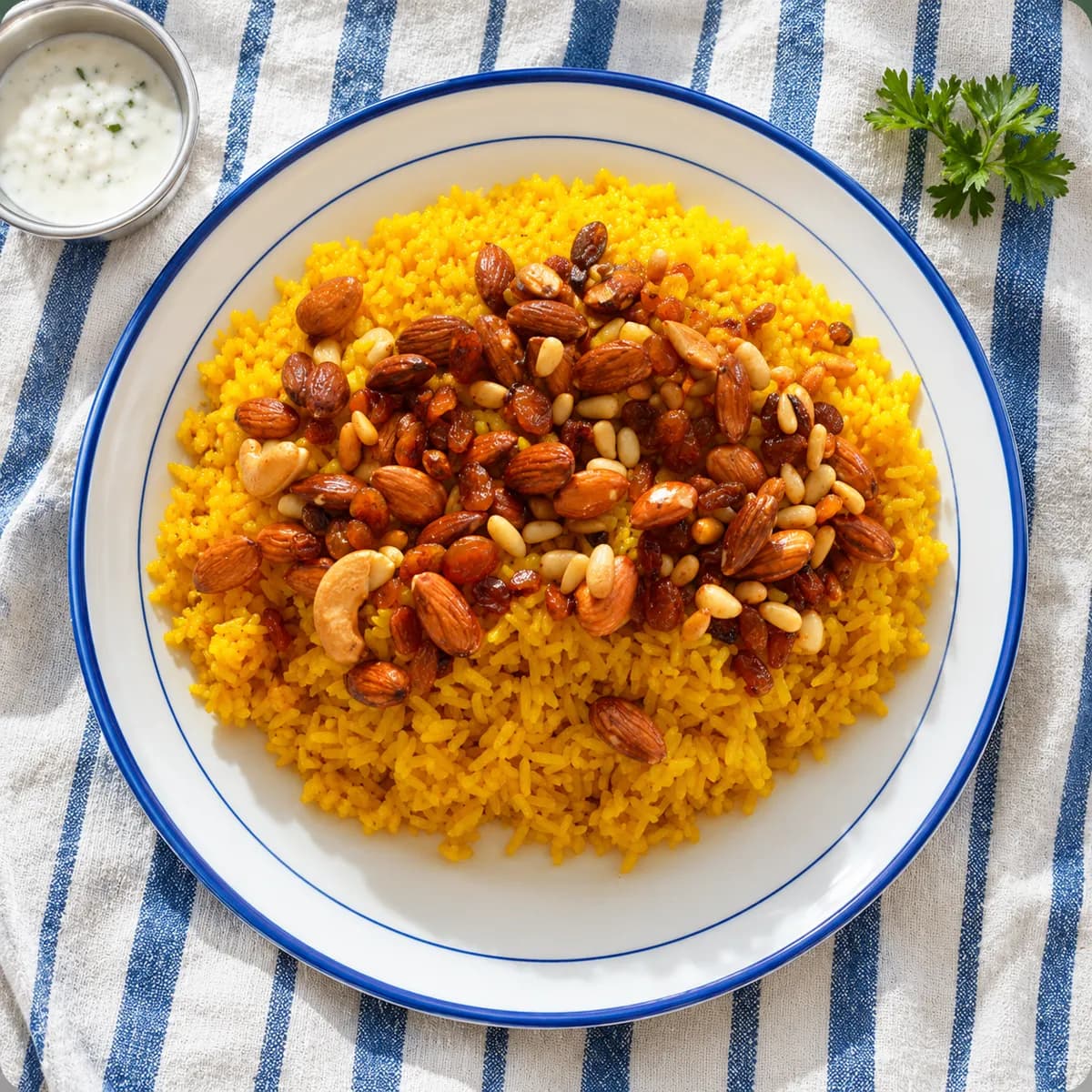 Rice with nuts