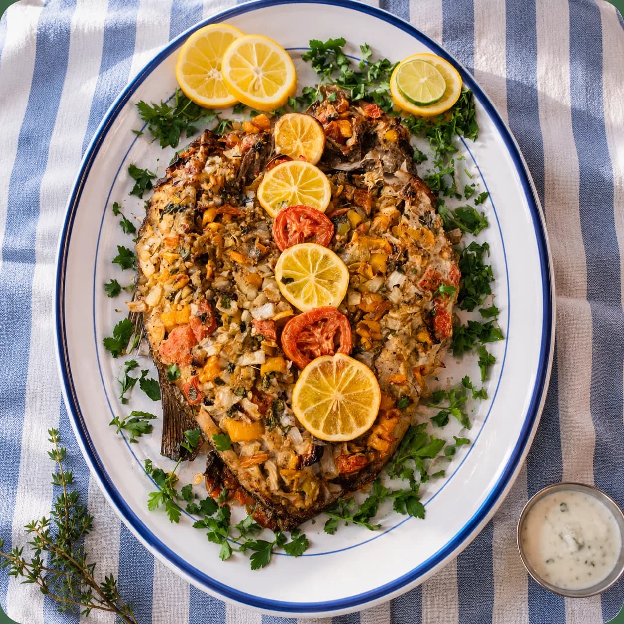 Samak Meal ( barbouny )