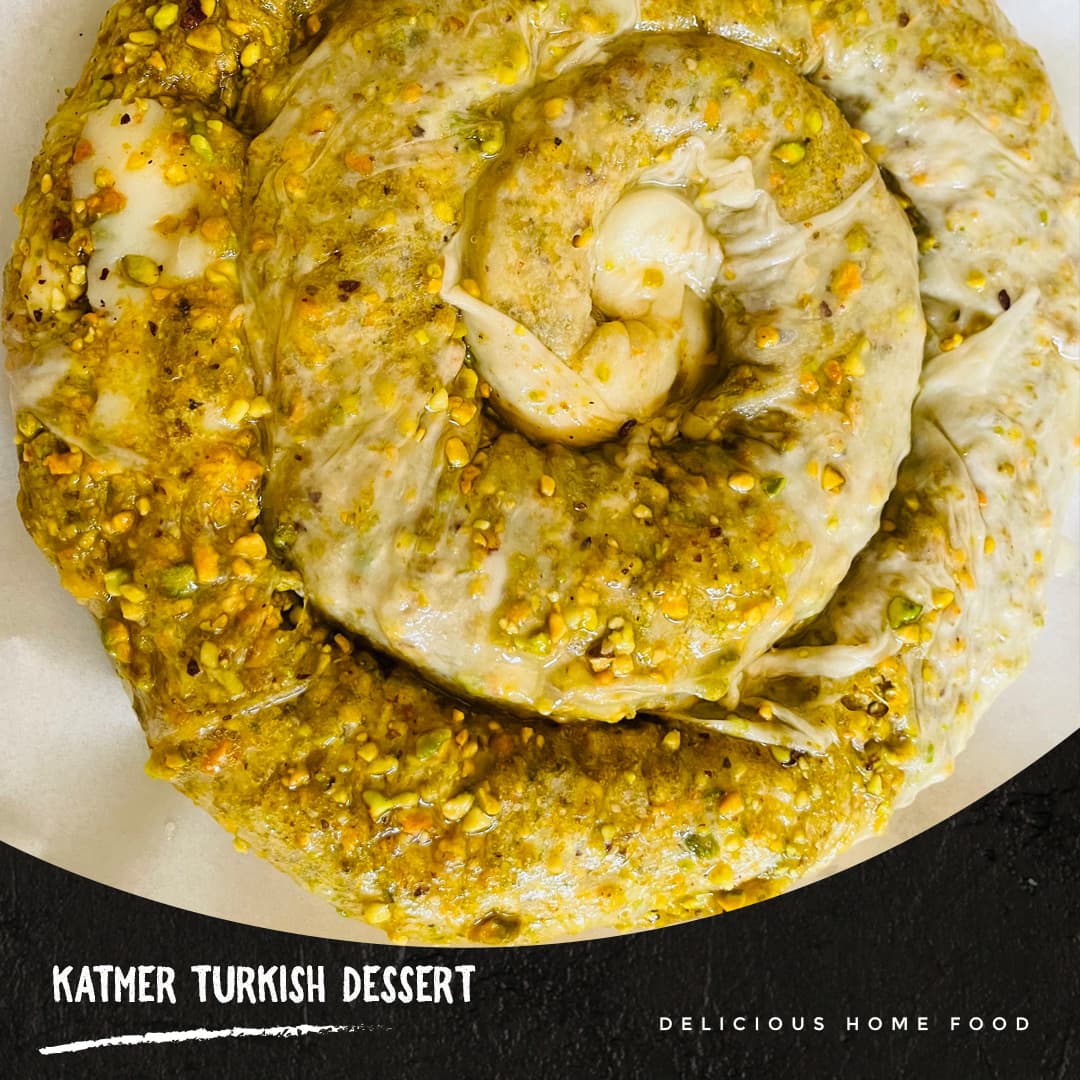 Katmer turkish dessert photo