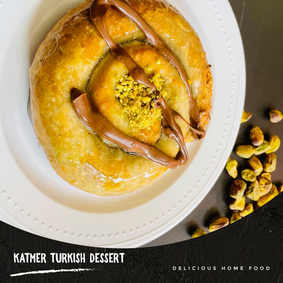Katmer turkish dessert photo