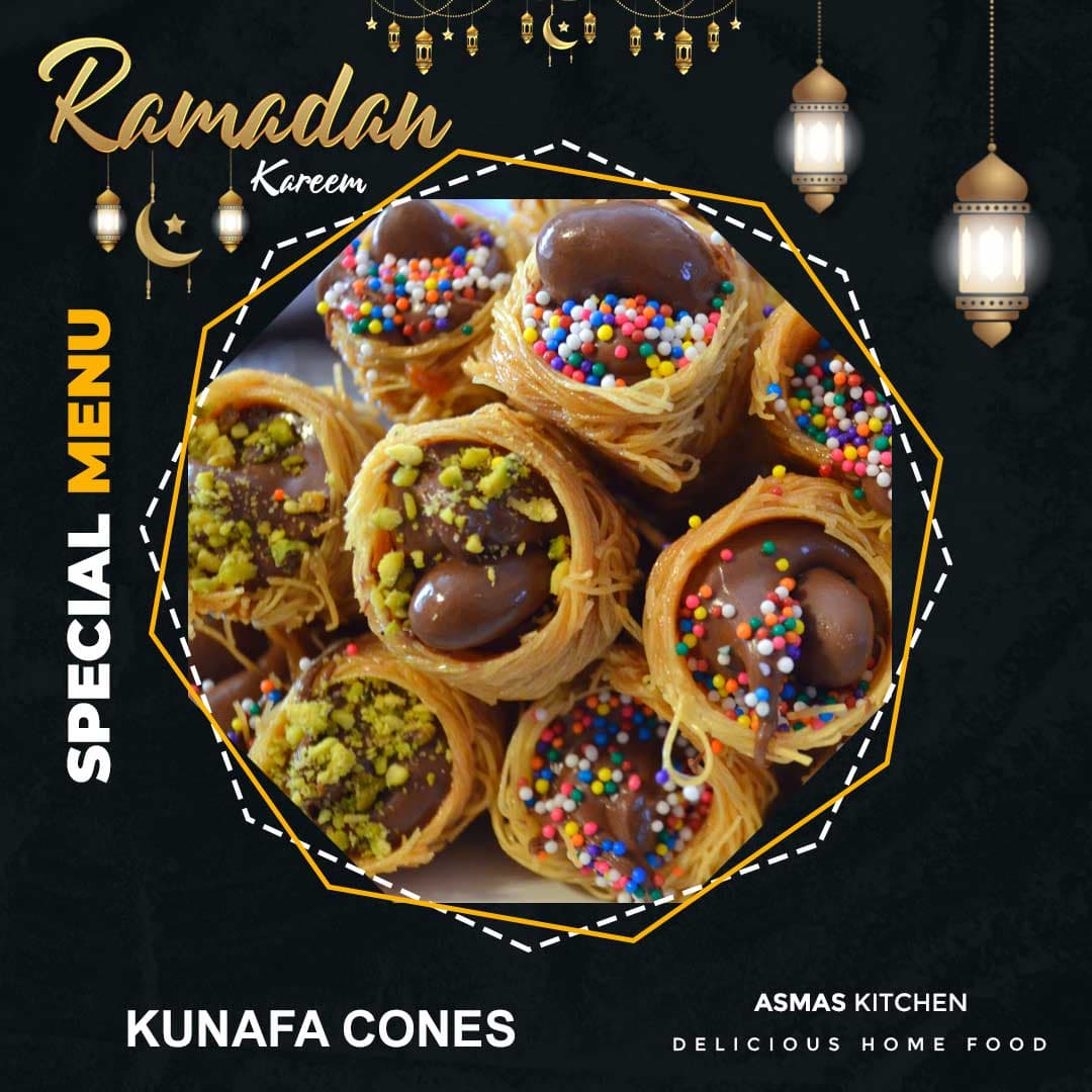 Kunafa Cones